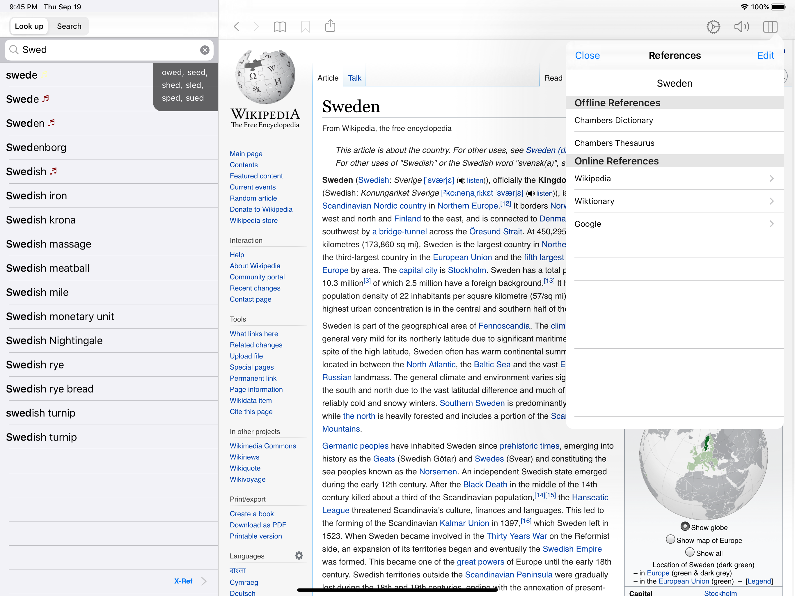 WordWeb Audio Dictionary