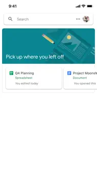 Google Cloud Search iphone bilder 0