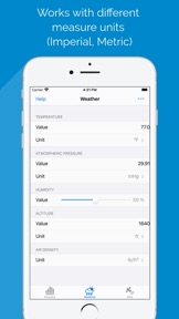 Air Density & RAD meter PRO screenshot