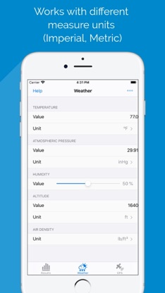 Air Density & RAD meter PRO screenshot 3