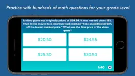 Game screenshot 8th Grade Math Testing Prep mod apk