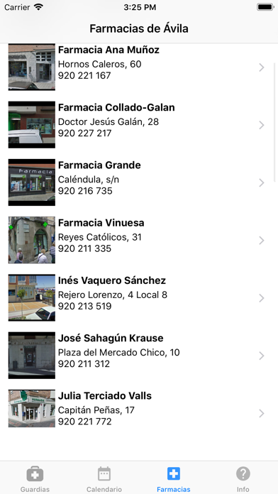 Screenshot #3 pour Farmacias Avila