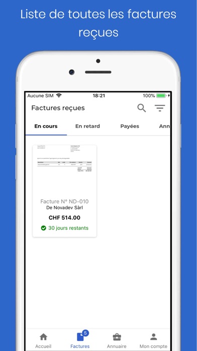 Screenshot #2 pour TAKEBILL