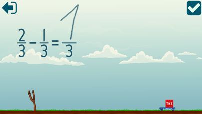 Screenshot #3 pour Math Shot Subtract Fractions