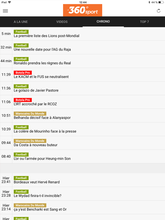 Screenshot #6 pour Le360 Sport