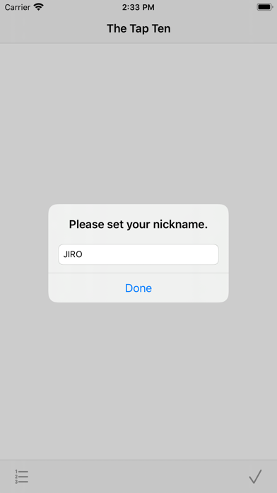 The Tap Ten Screenshot