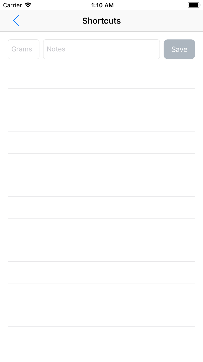 Simple Protein Tracker