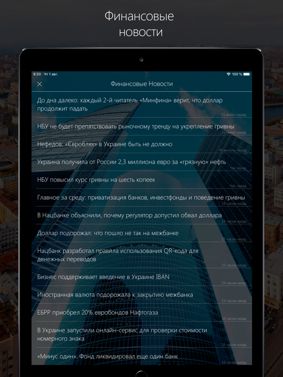 Screenshot #6 pour iKursPro-Currency converter UA