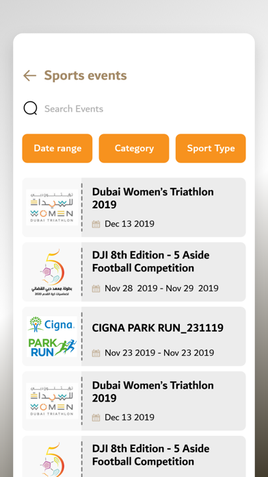 Screenshot #2 pour Dubai Sports Council - DSC