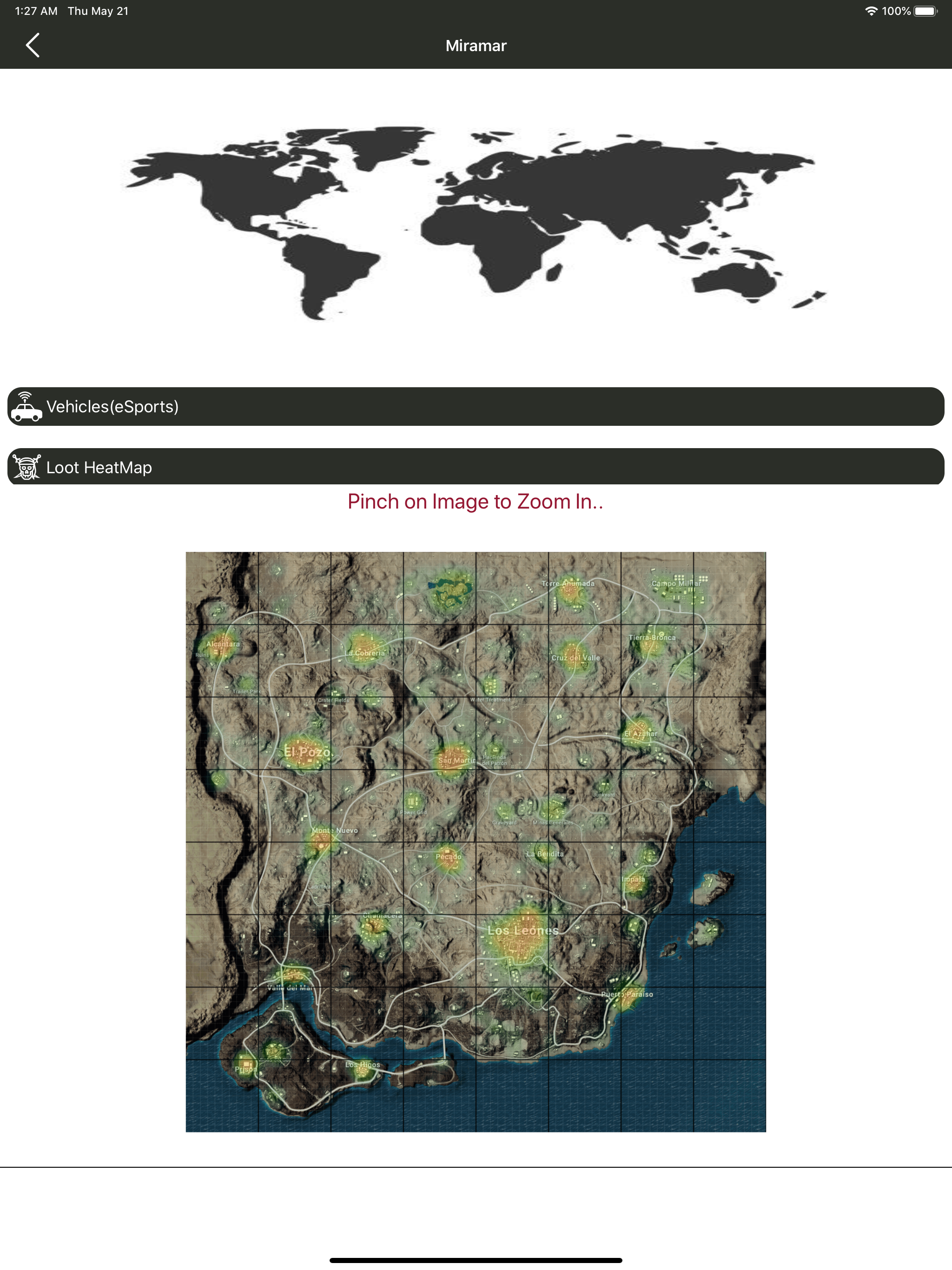 Maps & Weapon Guide for PUBG screenshot 12
