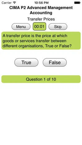 Game screenshot CIMA P2 Adv. Man. Accounting hack