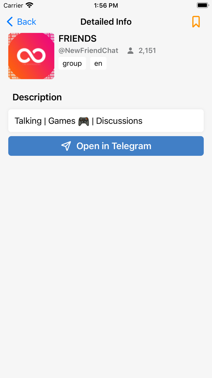 Groups and Stickers for Telegram