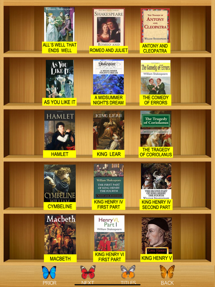 Shakespeare - Complete Search