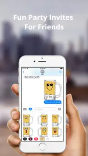 cold beer emojis - brew text iphone screenshot 3