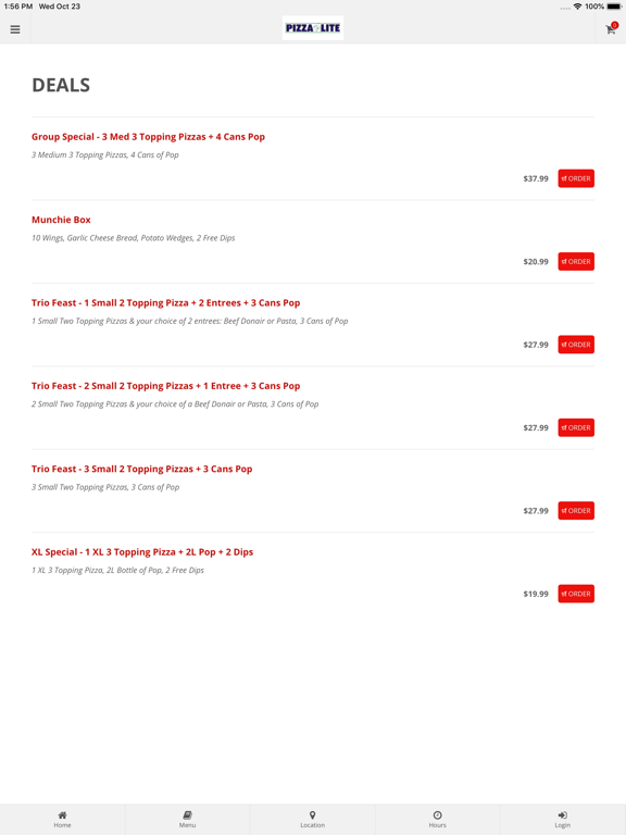 Screenshot #6 pour Pizza Lite Chestermere