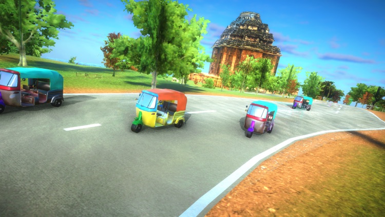 Rickshaw Tuk Tuk Car Racing 3D