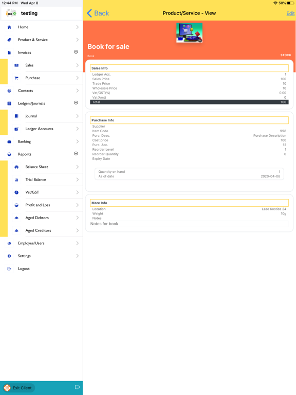 Screenshot #6 pour Tax GO