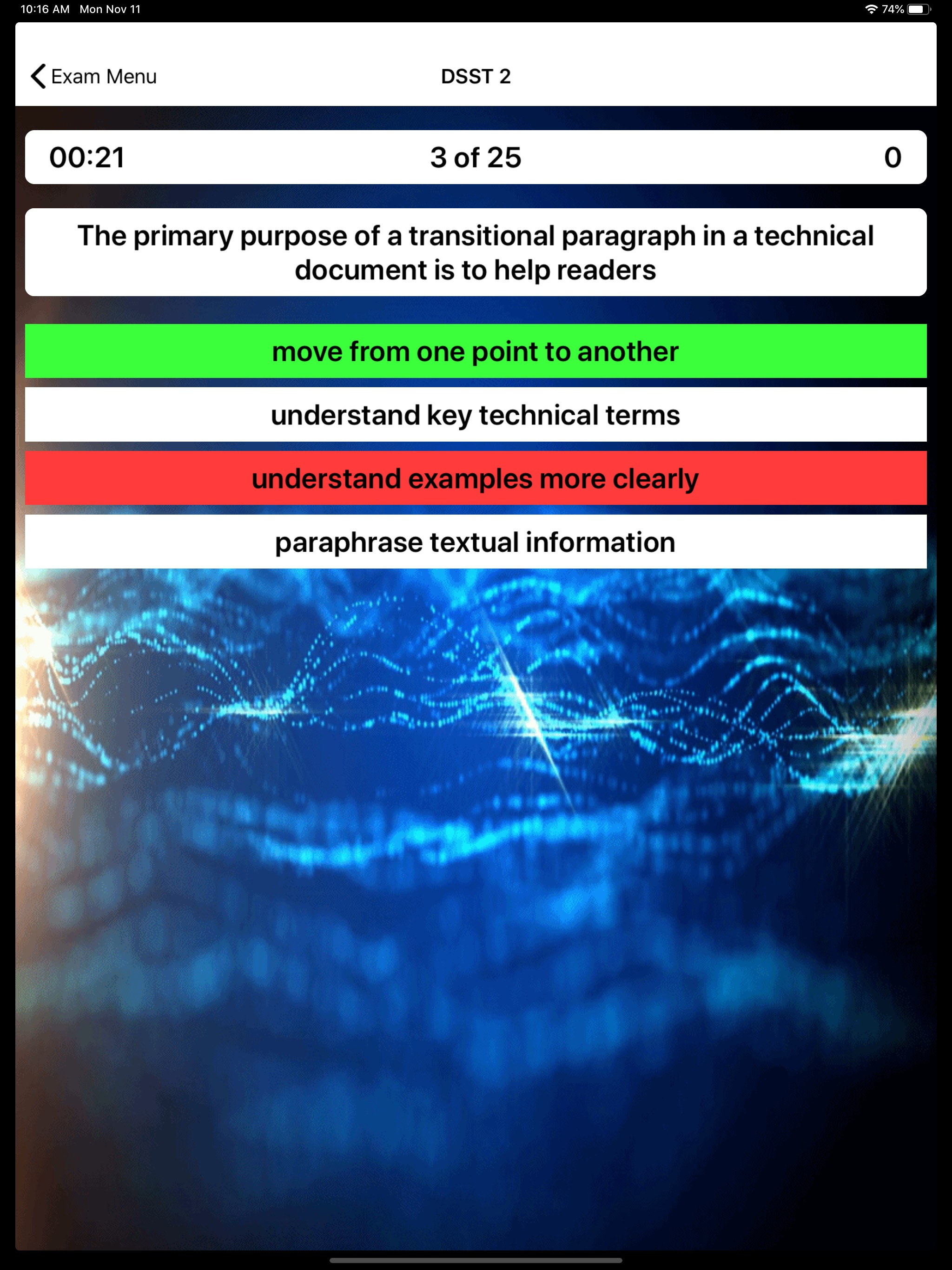 DSST Technical Writing Prep screenshot 16
