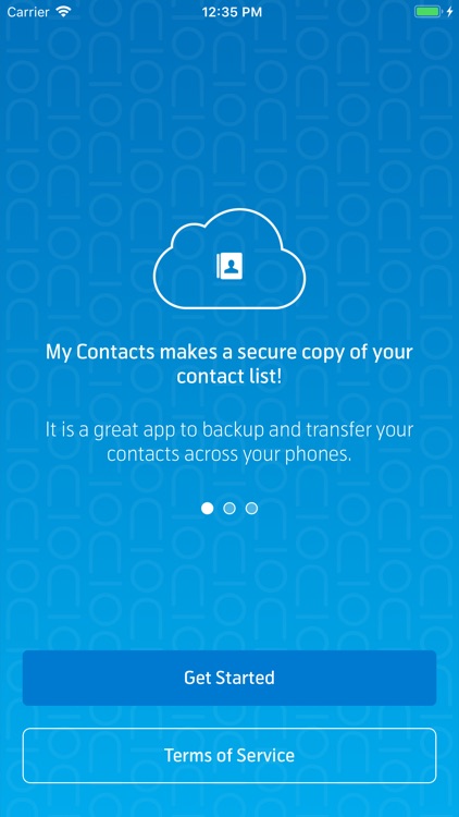 My Contacts app