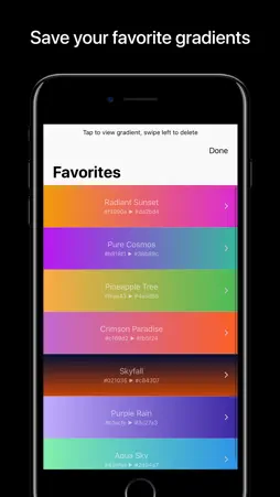 Ombre: gradient generator screenshot 3