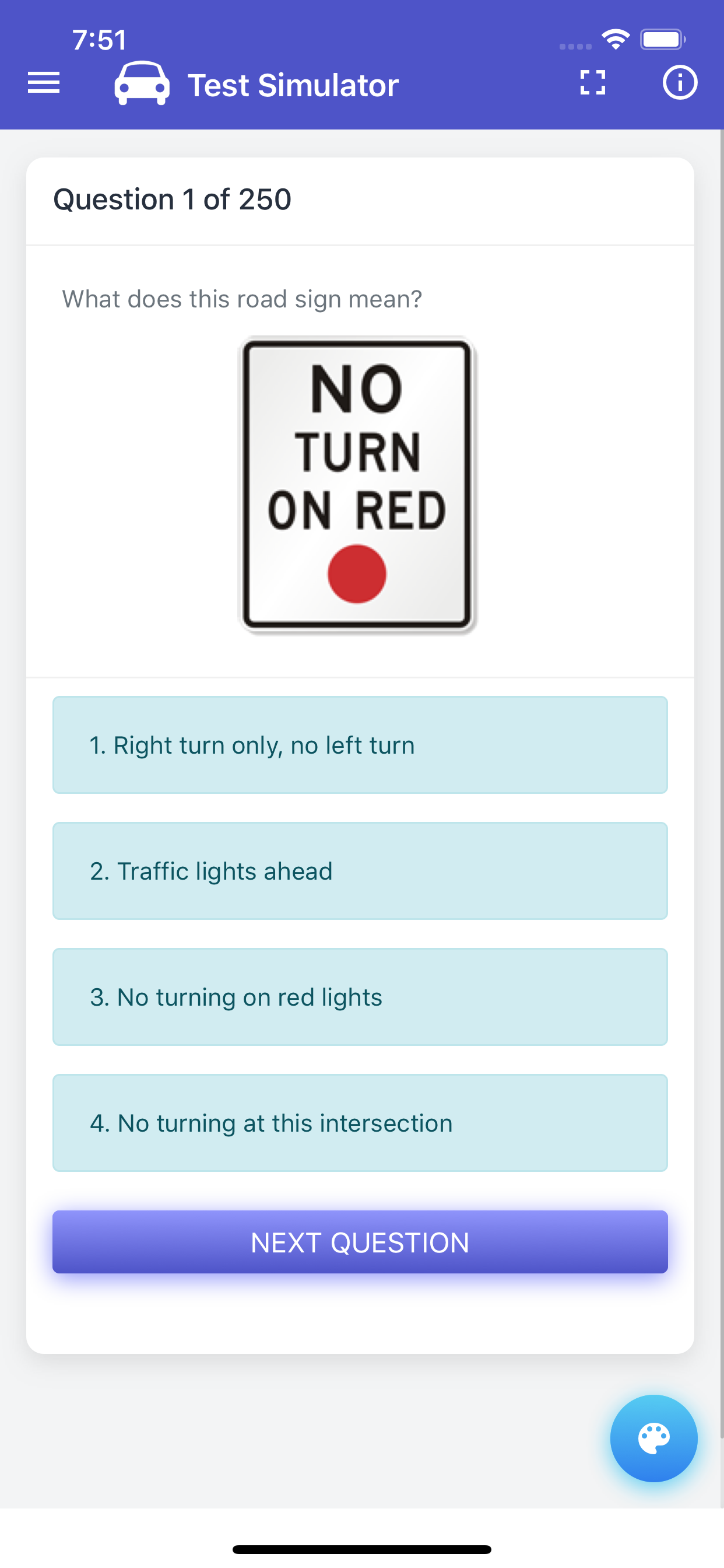 Alaska DMV Permit Test screenshot 10