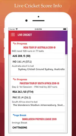 Game screenshot Live Cricket WorldCup 2019 mod apk