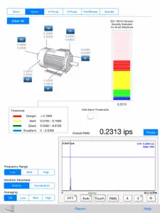 iVibraMeter screenshot #2 for iPad