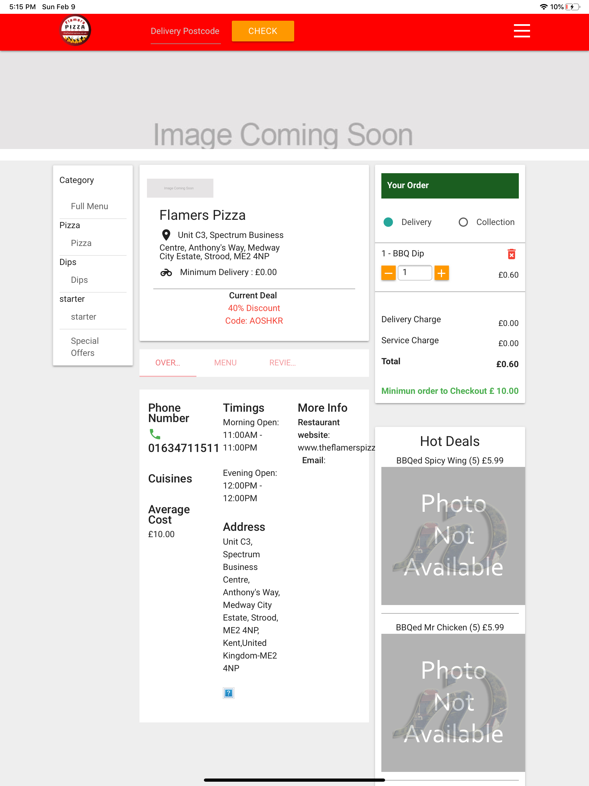 Flamers Pizza screenshot 20