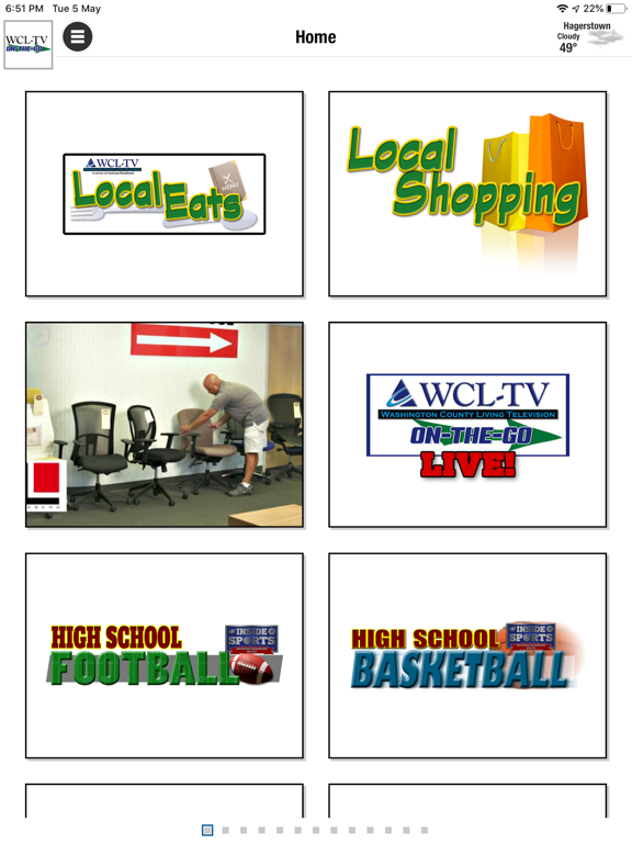 WCL-TV On-the-Go iPad screenshot 4 - News app