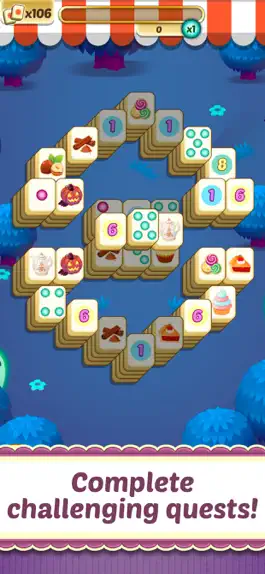 Game screenshot Mahjong Cupcake Bakery Puzzle apk