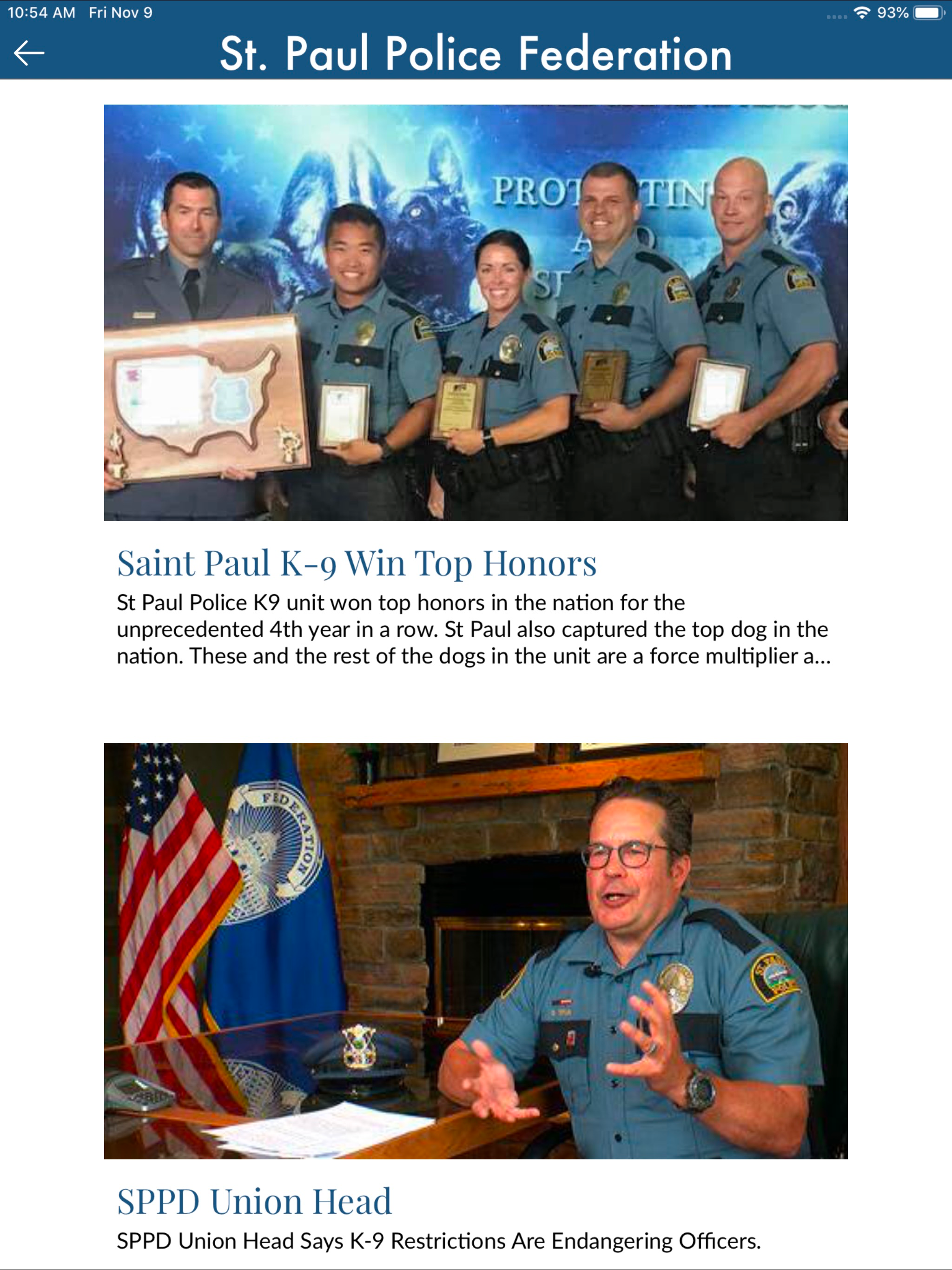 St. Paul Police Federation screenshot 8