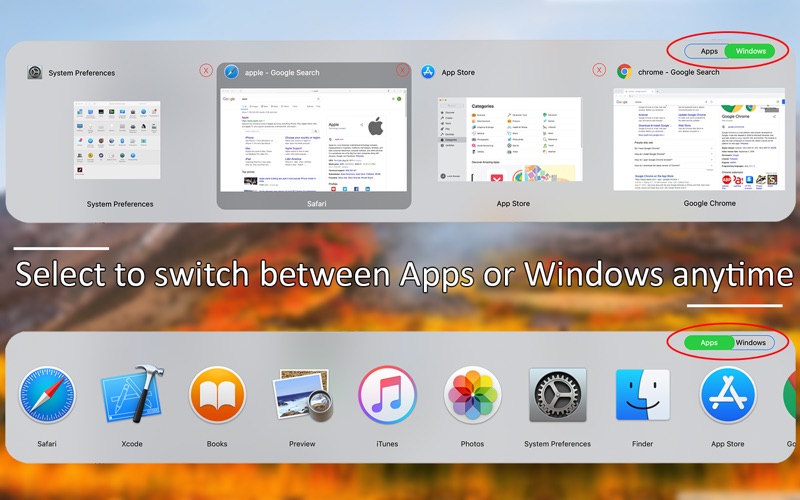 Screenshot #2 pour Tabber - Window Switcher
