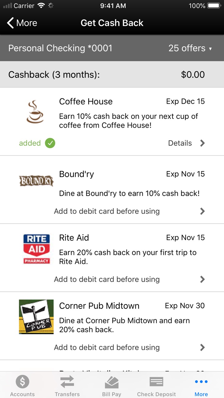 iPhone screenshot