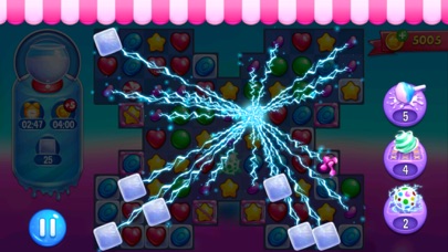 Jewel World PRO Candy Edition : Mash and Crush the Sweet Bean to Progress in this Match3 Adventure screenshot 2