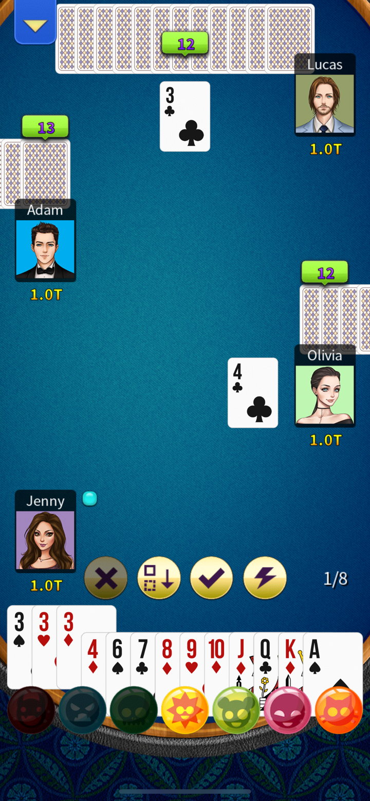 Big 2 Offline - KK Pusoy Dos screenshot 8