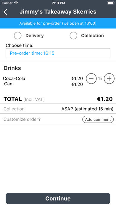 Screenshot #3 pour Jimmy's Takeaway Skerries