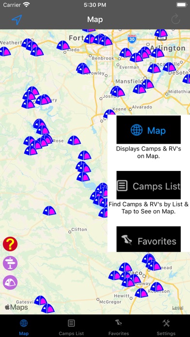Screenshot #3 pour Texas – Camping & RV spots