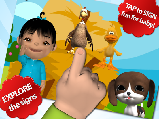 Baby Sign and Sing iPad screenshot