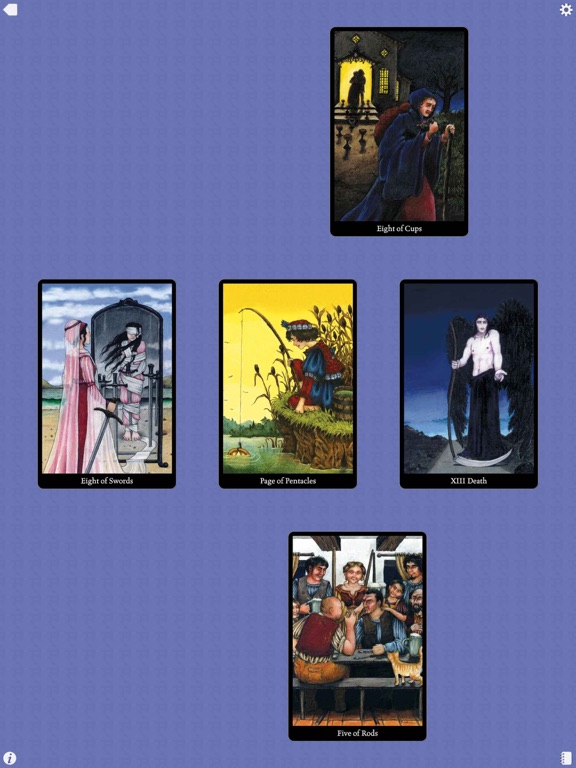 Anna.K Tarot iPad screenshot 5 - Entertainment app