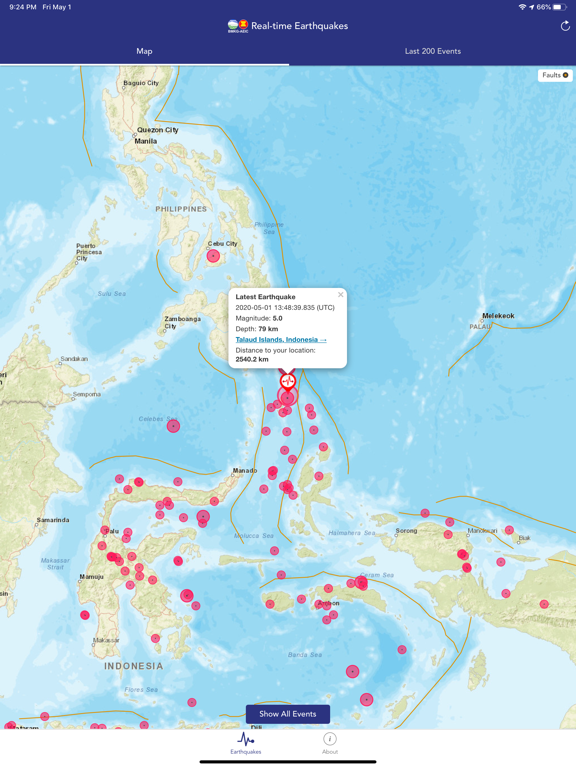 BMKG Real-time Earthquakesのおすすめ画像1