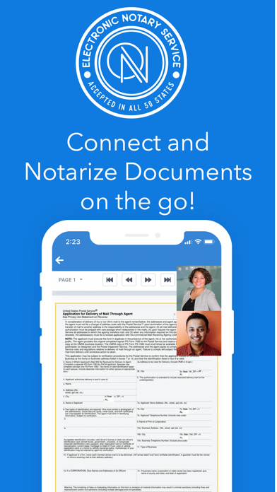 Screenshot #1 pour Instant Notary App