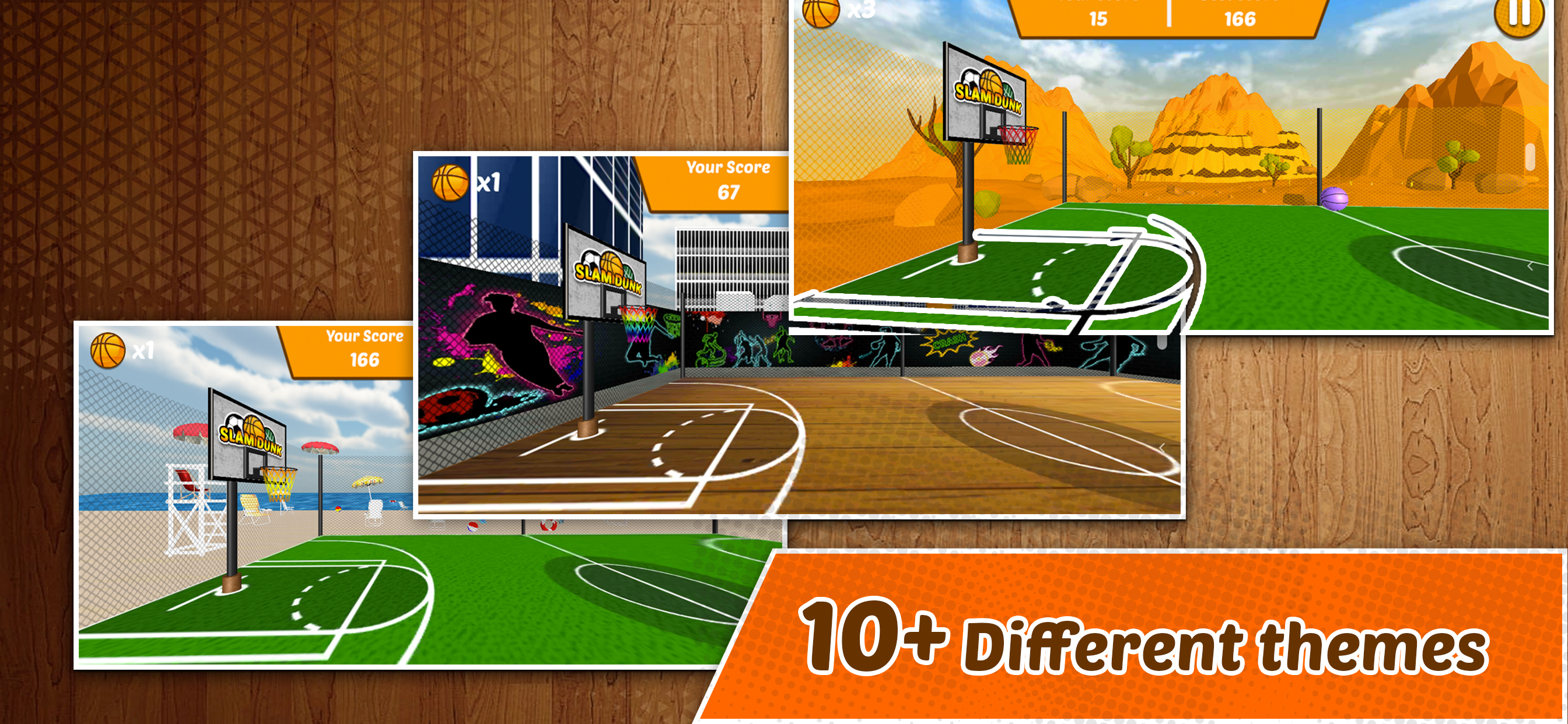 Slam Dunk - Basket Hoops Game