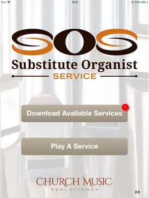 Substitute Organist Service screenshot 1