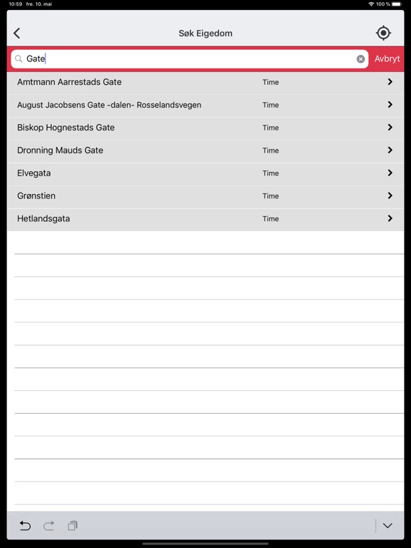 App screenshot