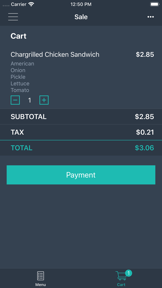 iSell - Mobile Point of Sale screenshot
