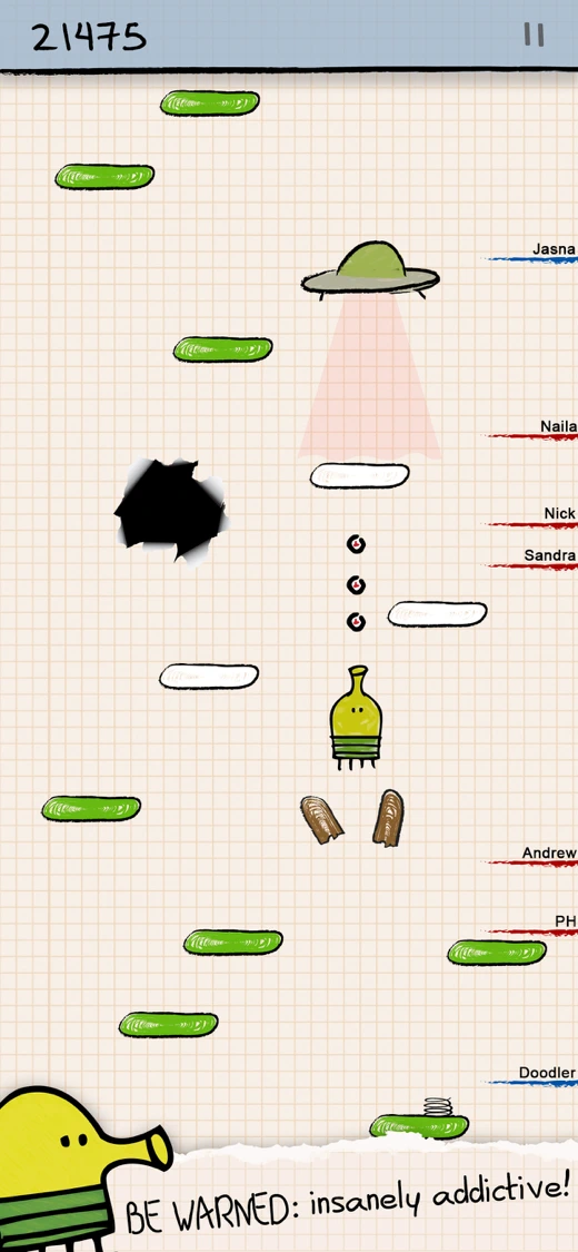 Doodle Jump - Insanely Good! screenshot 1