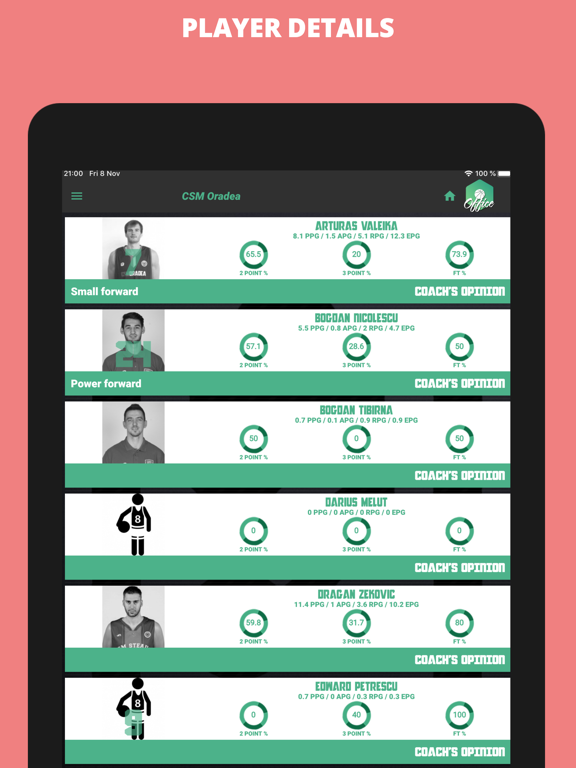 Screenshot #6 pour BasketballOffice
