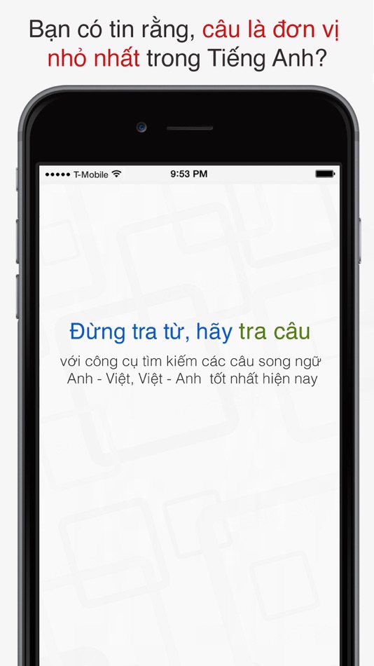 Tra câu Việt - Anh - 6.1 - (iOS)