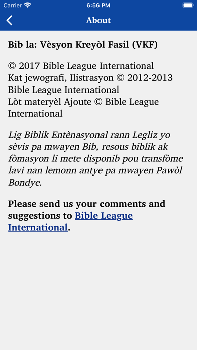 Bib la VKF Screenshot