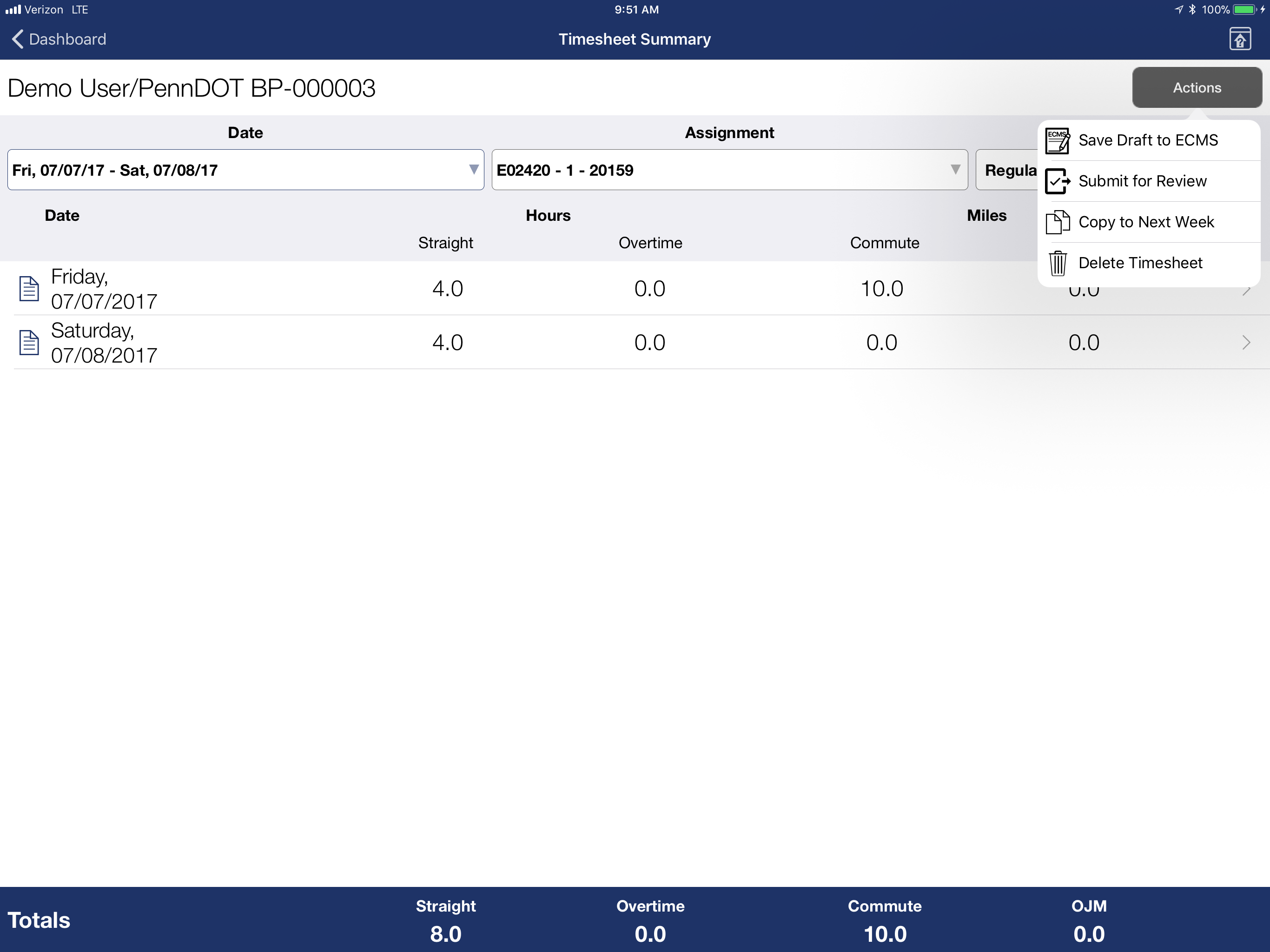 PennDOT - MHL screenshot 3